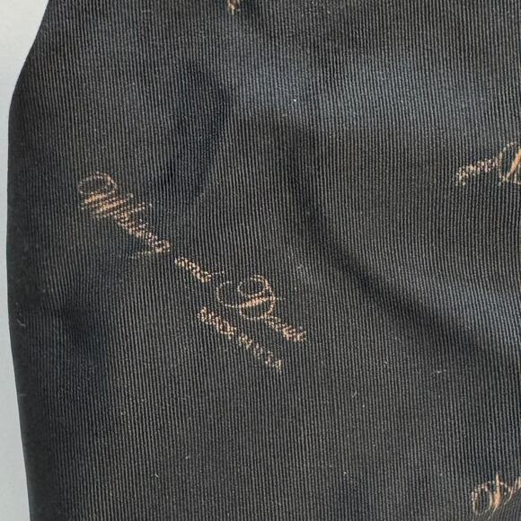 Whiting and David Metal Mesh Black Shoulder Bag Clutch Convertible Strap - Picture 10 of 11